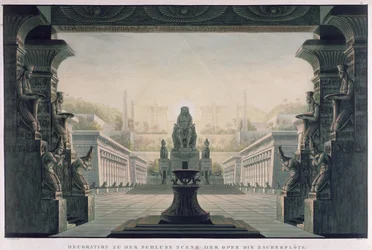 Set Design for the Final Scene of 